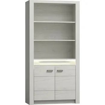 Knihovna Eoshop Regál DIAPOSILANNI I-5 jasan bílý