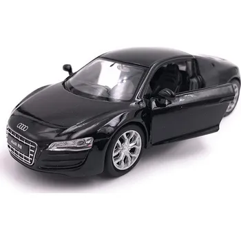autíčko Welly Audi R8 V10 Coupé, černé 1:34-39
