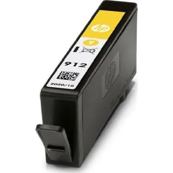HP 912 Yellow Original Ink Cartridge stran - 315 stran pro OJ 8023, 3YL79AE#BGY