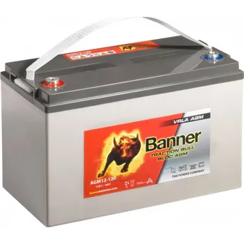 Trakční baterie Trakční baterie Banner AGM 12-120 12V 120Ah C20 / 106Ah C5 Deep cycle (AGM trakční baterie)