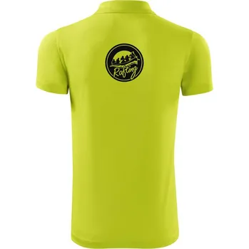 Pánská košile Rafting emblem - Polokošile Victory sportovní (dresovina) - L ( Limetková )