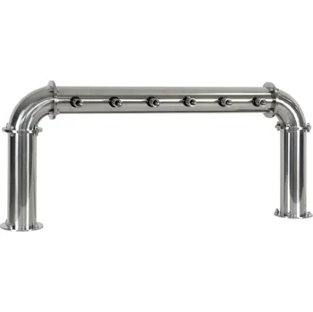 Výčepní technika Varia-Plus Výčepní stojan U6 nerez bez kohoutů bez medailonů standard dochlazení