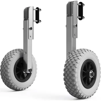 Vodácké vybavení SUPROD Transportní kolečka na člun HD200 plastové černo/šedé