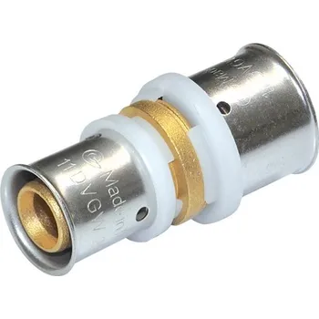 Vodovodní potrubí TOPtherm PEXAL Spojka redukovaná 32 x 40 mm - Lisovací tvarovka (TH) PN10, 100°C 72403240