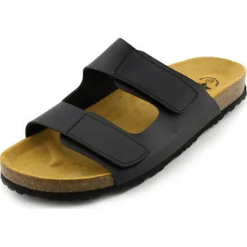 Pánské sandále Nadměrné pantofle LICO LICO LIvelcro schwarz (nadměrná obuv pánská - xxl velikost)