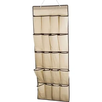Organizér na kosmetiku Verk 01348 závěsný organizér 128 x 45 cm béžový