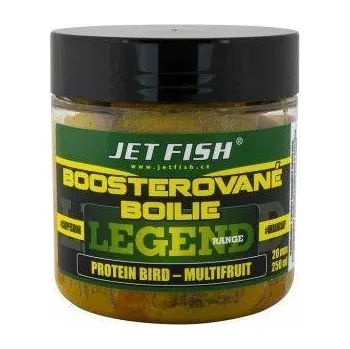 Nástraha Boosterované boilie Jet Fish Legend Range - 250ml - 20mm -Protein Bird - Multifruit