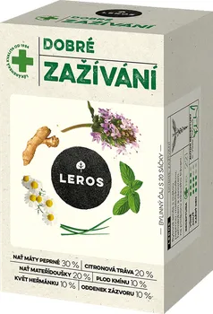 Léčivý čaj Leros Dobré zažívání 20x 1,5 g