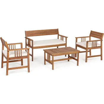 Zahradní sestava BIZZOTTO dřevěný zahradní set NOEMI 0805979