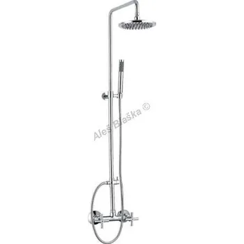 Sprchový držák Posuvná sprchová tyč - sprchový komplet (posuvný držák sprchy) - CHROM GU4333
