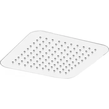 Sprchová hlavice Sanjet Hlavová sprcha INFINITY FLAT BÍLÁ MAT 30x30 cm ECOAIR, kov