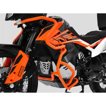 Rám pro motocykl Horní + spodní padací rámy IBEX KTM 790/890 Adventure - oranžové