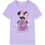 Dívčí triko - KUGO FC6783, fialková Barva: Fialková, Velikost: 98