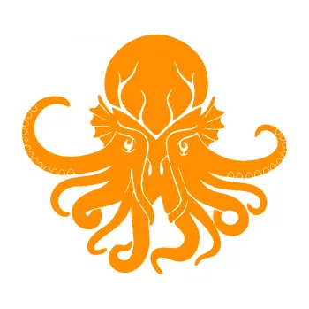 Samolepící dekorace Chobotnice 002 levá (06 - oranžová) SAMOLEPKA NA AUTO, NÁLEPKA, FÓLIE, POLEP, TUNING, VLASTNÍ TEXT, TISK, AUTOSAMOLEPKY.cz, POLEPY, OBRÁZEK, LOGO, 3D STICKERS