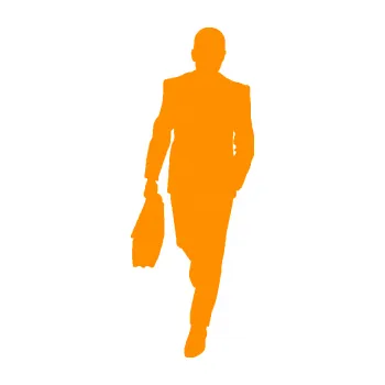 Samolepící dekorace SAMOLEPKA Byznysmen 001 levá (06 - oranžová) NA AUTO, NÁLEPKA, FÓLIE, POLEP, TUNING, VLASTNÍ TEXT, TISK, AUTOSAMOLEPKY.cz, POLEPY, OBRÁZEK, LOGO, SAMOLEPKY