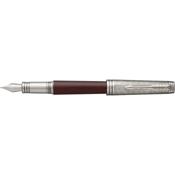 Parker Royal Premier Custom Crimson Red, plnicí pero