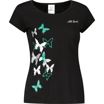 Dámské tričko Dámské triko ALTISPORT CARRYOVER ALW134122 ČERNOMODRÁ L