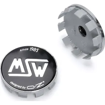 Alu kolo Středová krytka alu kola Ø 65/68 mm, MSW, černá, plast