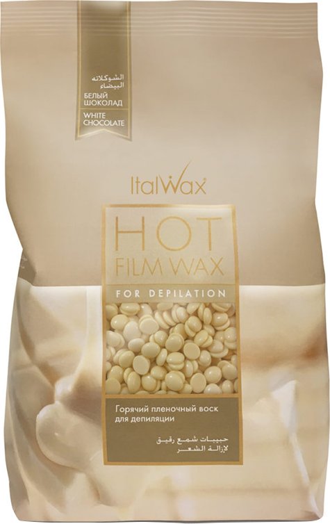 Italwax - Filmwax - zrnka vosku - BÍLÁ ČOKOLÁDA - 1 kg