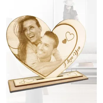 Gravírování Gravírovaná fotografie se stojánkem 180x145mm