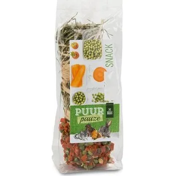 Krmivo pro hlodavce PUUR pauze dr.savec - senná tyčka, mrkev+hrášek 70 g
