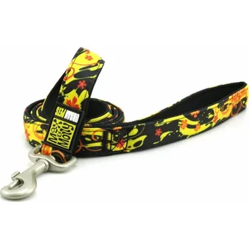 Obojek pro psa Max & Molly přepínací vodítko VIVID LAVA YELOW S