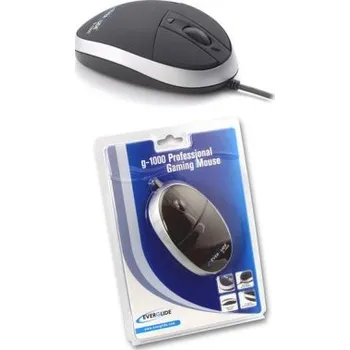 Myš EVERGLIDE G-1000 1600dpi Gaming Mouse USB