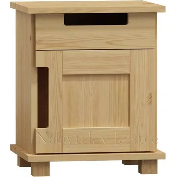 Noční stolek Noční stolek z borovice FELIX Barevné provedení: Kalvados