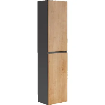 Koupelnový nábytek Koupelnová skříňka MONAKO šedá 800, vysoká