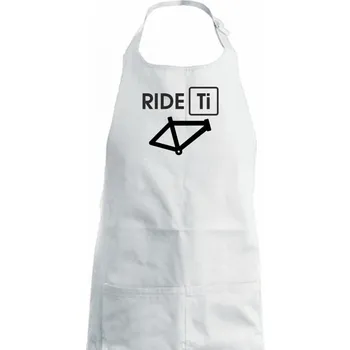 Kuchyňská zástěra Ride Ti - Dámská zástěra na vaření - Univerzální velikost ( Bílá )