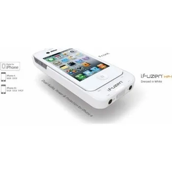 Powerbanka Auzen i.Fuzen HP-1 White (Dual Audio, Power and Protection for iPhone 4/4S)