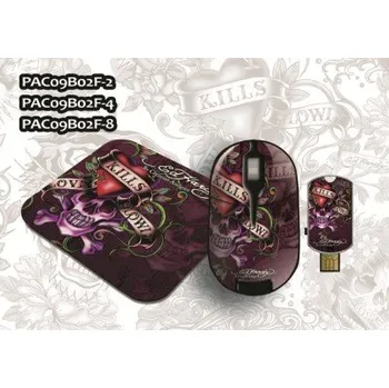Myš Ed Hardy Pro 3 in 1 Pack Fashion 2 - Love Kills Slowly PAC09B02F-4