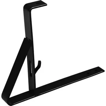 Držák sněholamu, plechová krytina - trapézové plechy a šindele - Barva černá RAL 9005