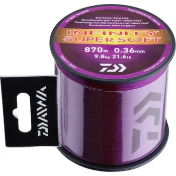 Daiwa Infinity Super Soft Purple, 0,33 mm/1050 m