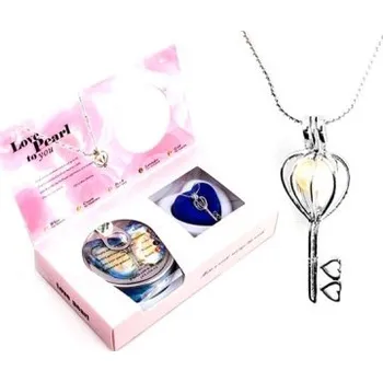 Perla přání v perlorodce - přívěšek klíček