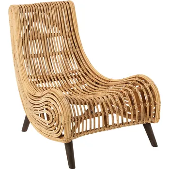 Křeslo Přírodní ratanové designové křeslo Laina - 60*90*85 cm