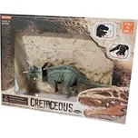 Cretaceous TRICERATOPS s pohyblivými končetinami 16 cm