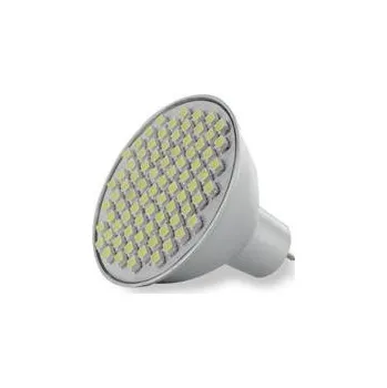 Žárovka WE LED žárovka 80xSMD 4W GU5.3 bílá – refl