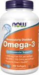 Now Foods Omega 3 1000 mg 200 cps.