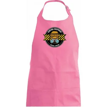 Kuchyňská zástěra Hunting equipment - Dámská zástěra na vaření - Univerzální velikost ( Růžová )
