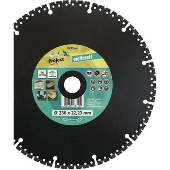 Řezný kotouč Wolfcraft 8335000 230 mm