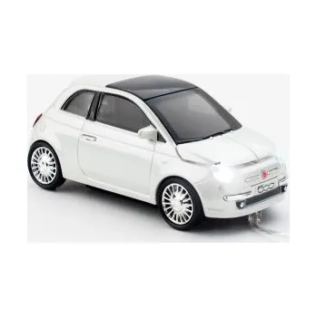 Myš CLICK CAR MOUSE Fiat 500 new white (USB Wired)