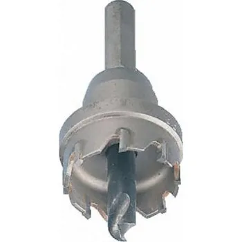 Vrták Ruko 105204 - Korunka do kovu pr. 20,4 mm s tvrdokovovými plátky HM a válcovou stopkou 10 mm