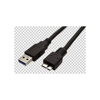 Datový kabel Roline USB 3.0 SuperSpeed kabel USB3.0 A(M)-microUSB3.0 B(M), 0,15m, černý (11.02.8876)