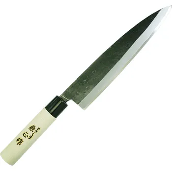 Kuchyňský nůž Kanetsune Usu-Deba 240mm Magnolia wood / Kuro-Uchi