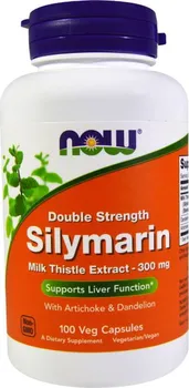 Přírodní produkt Now Foods Double Strength Silymarin 300 mg
