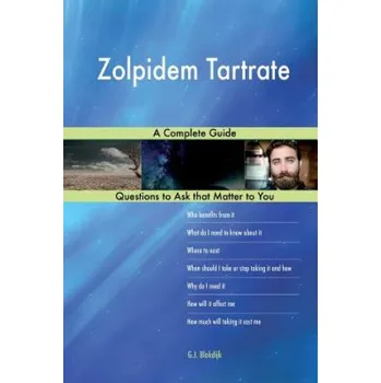 Zolpidem Tartrate: A Complete Guide - G. J. Blokdijk [EN] (2018, brožovaná)