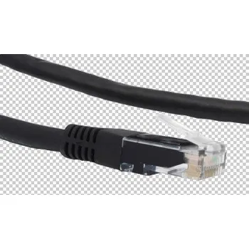 Počítačové chlazení PRIMECOOLER patchkabel RJ45 10m CAT5E UTP26# CCA black