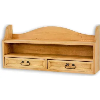 police Rustikální police CORDOBA COS16 Barevné provedení: Bezbarvý vosk K09