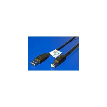 Datový kabel Roline USB plochý kabel A-B, 1,8m (11.02.8868)